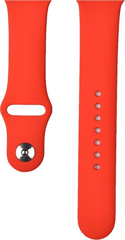 Levně Devia řemínek Deluxe Sport pro Apple Watch 42mm/ 41mm/ 40mm/ 38mm, červený