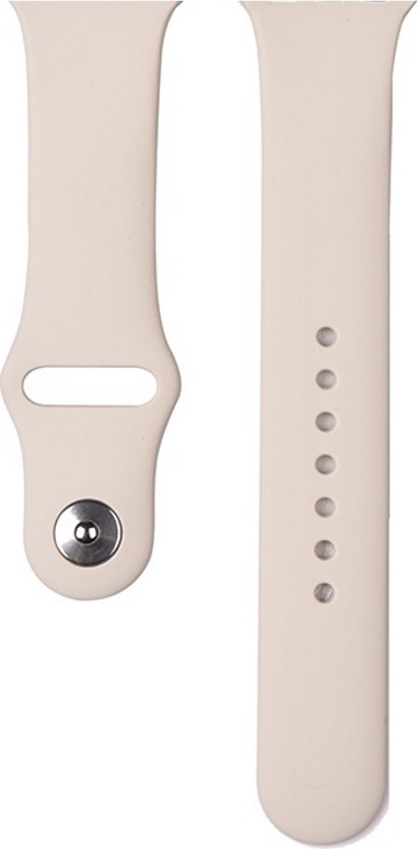 Levně Devia řemínek Deluxe Sport pro Apple Watch 42mm/41mm/40mm/38mm, béžový