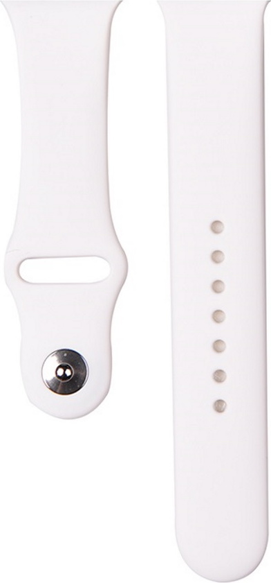 Levně Řemínek Devia Deluxe Sport pro Apple Watch 42mm/ 41mm/ 40mm/ 38mm bílý