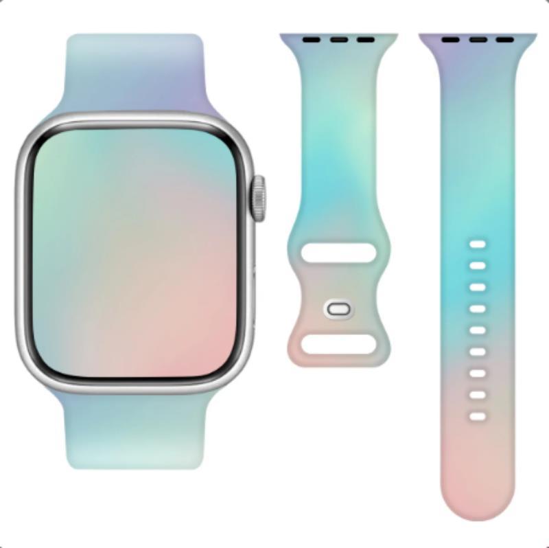 Levně Telcon Silikonový řemínek Apple Watch 42/44/45/49MM Mint