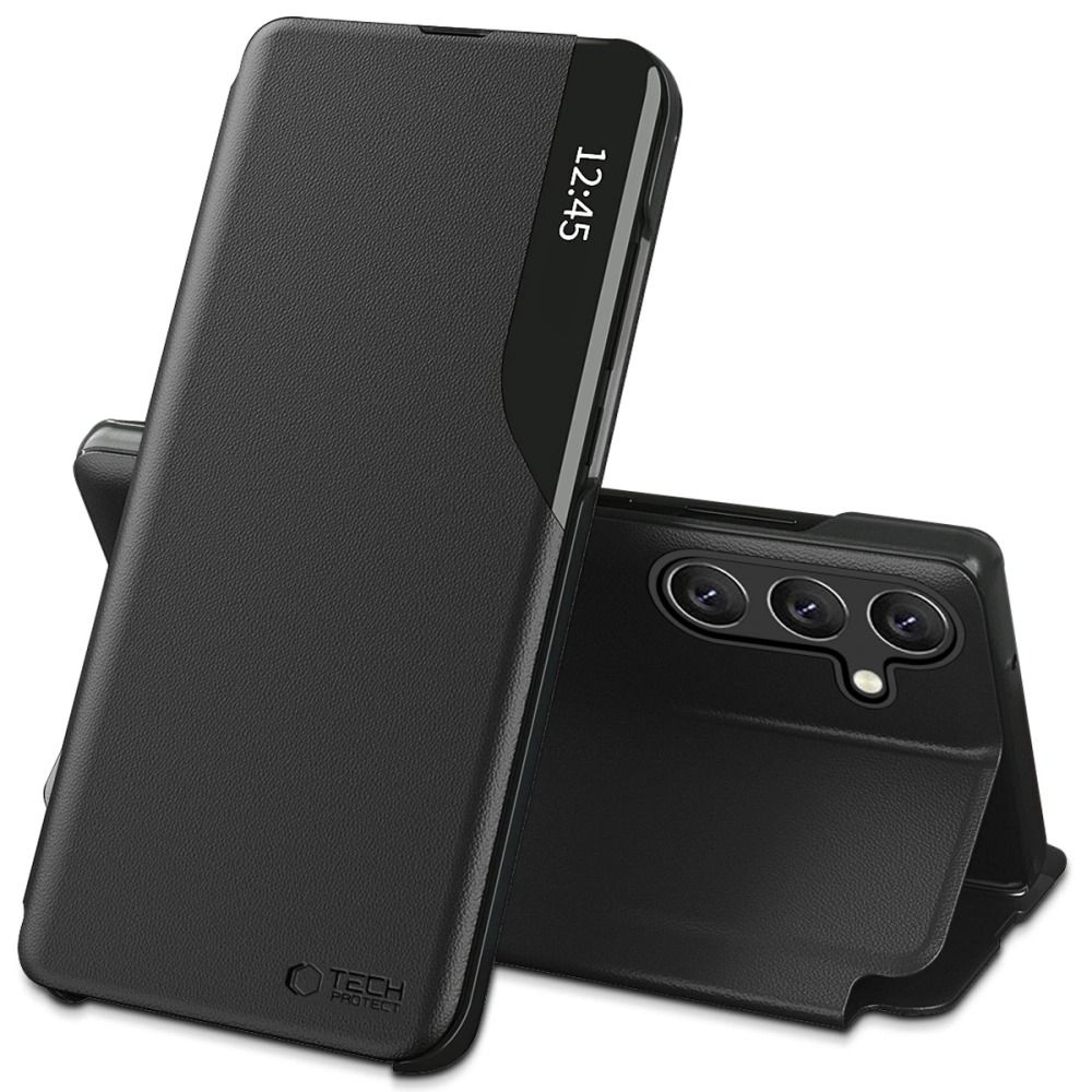 Levně TECH-PROTECT Smart View pouzdro pro Samsung Galaxy A57 5G, černé