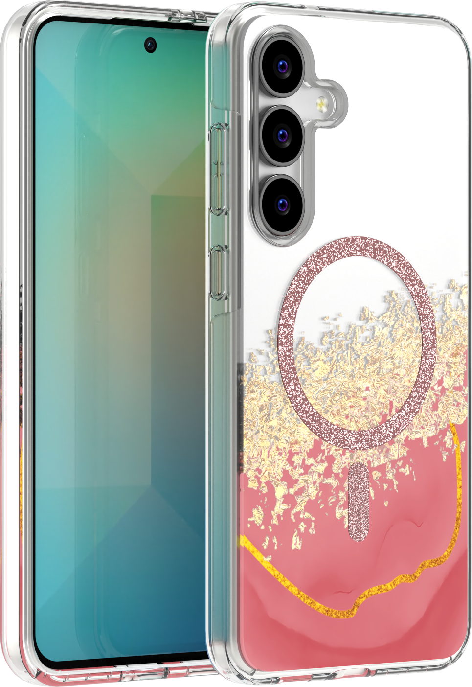 Levně TFO Epoxy Mag kryt pro Samsung Galaxy S25 FE růžový