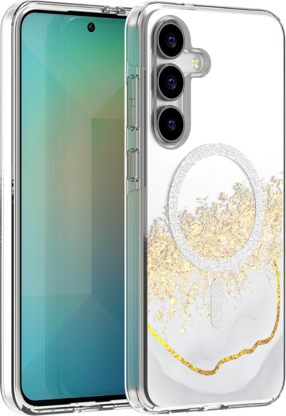 Levně TFO Epoxy Mag kryt pro Samsung Galaxy S25 FE bílý
