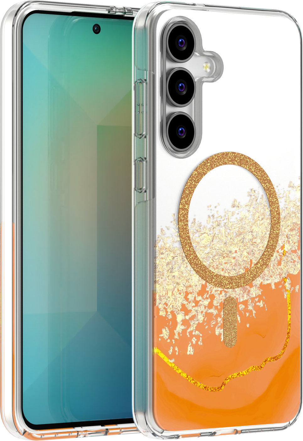 Levně TFO Epoxy Mag kryt pro Samsung Galaxy S26 Plus oranžový