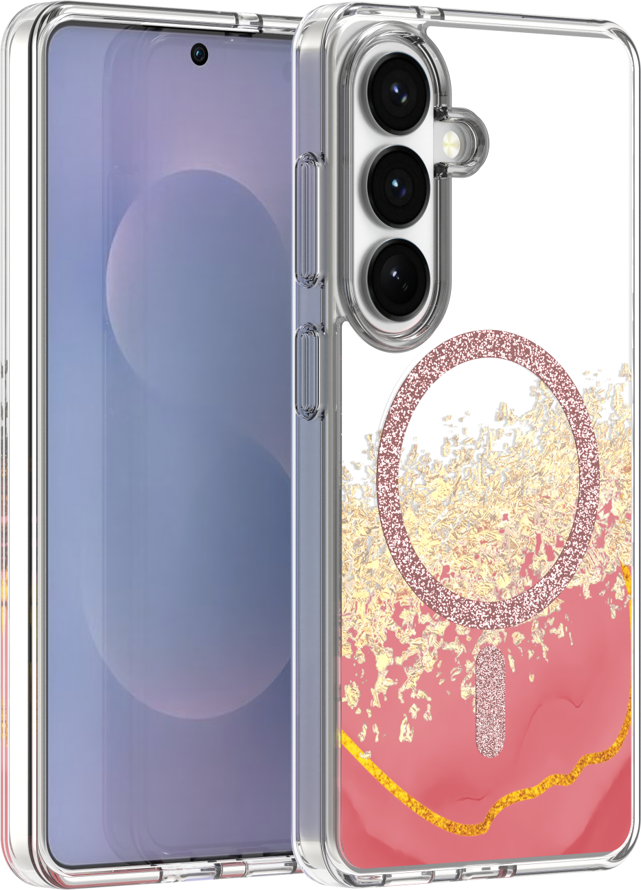 Levně TFO Epoxy Mag kryt pro Samsung Galaxy S26 růžový