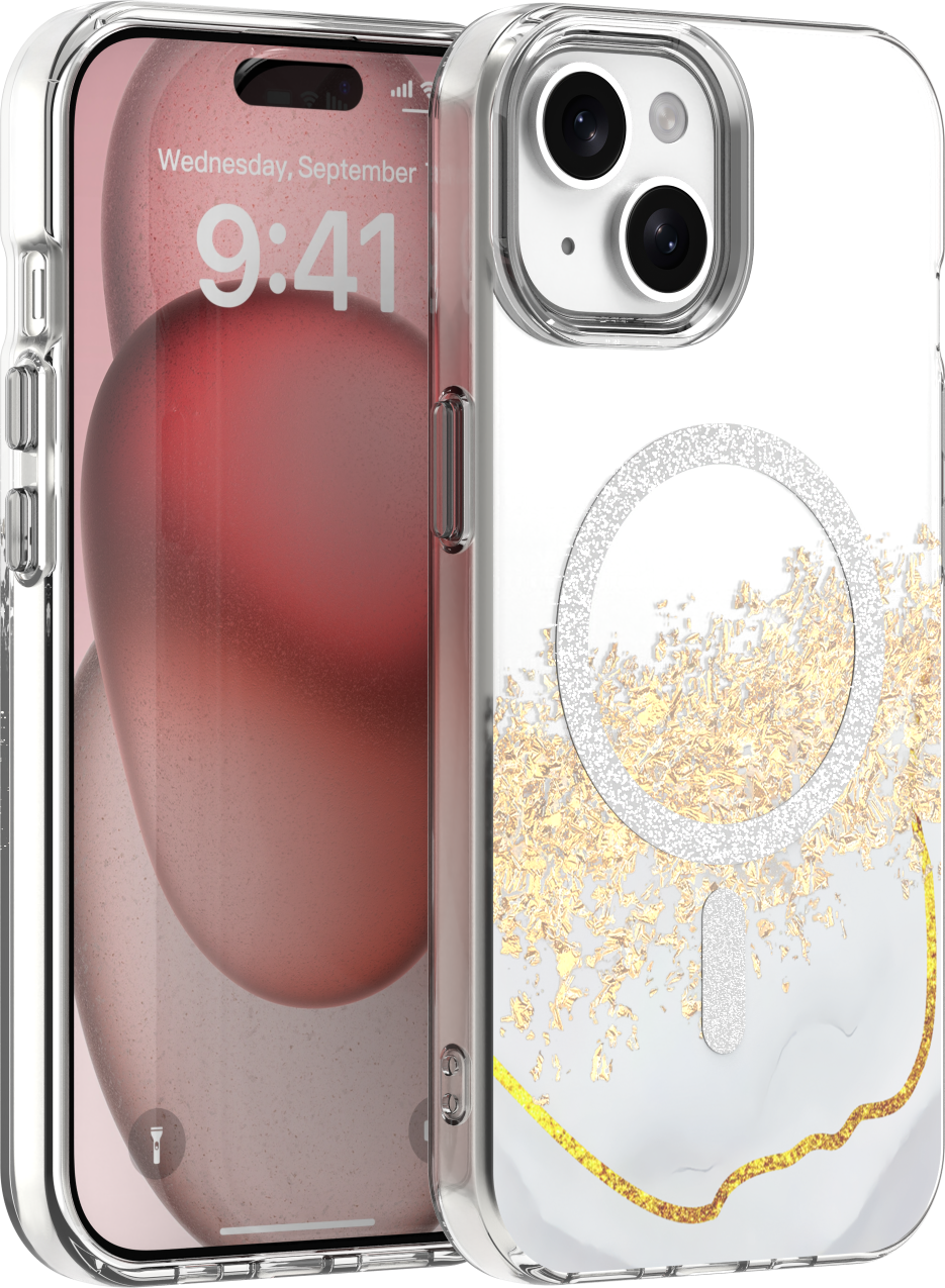 Levně TFO Epoxy Mag kryt pro iPhone 15 6,1" bílý
