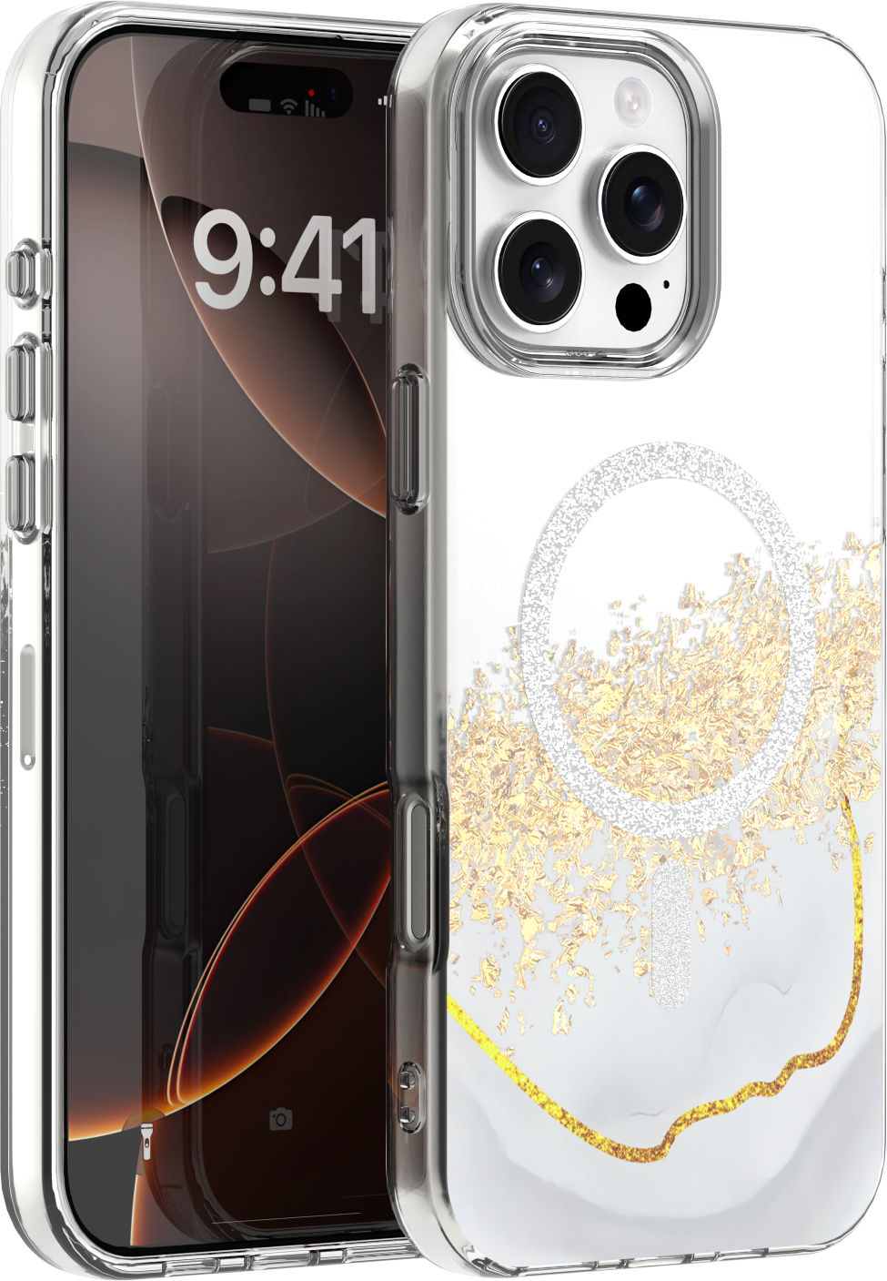 Levně TFO Epoxy Mag kryt pro iPhone 16 Pro 6,3" bílý