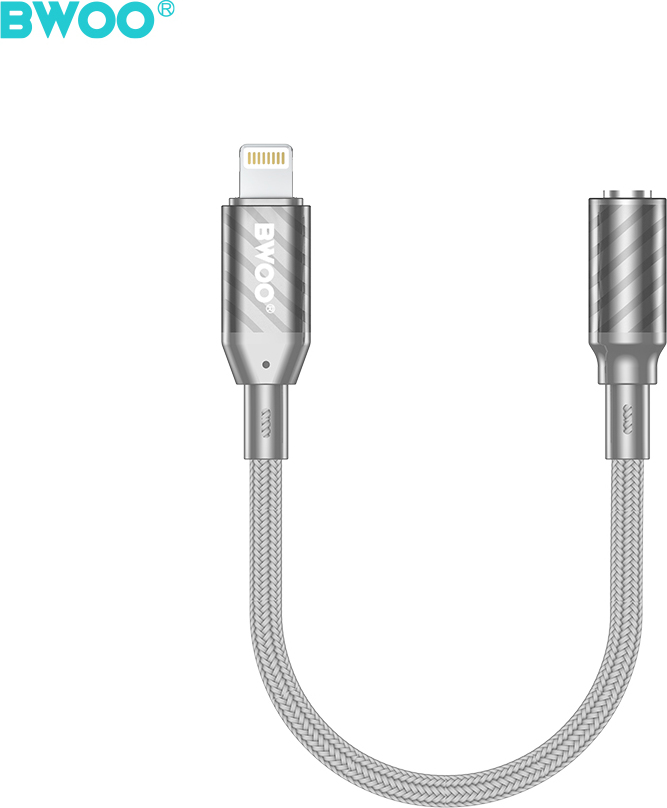 Adaptér BWOO Lightning na 3,5mm Jack BZ66