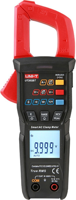 Uni-T UT202BT – chytré klešťové měřidlo