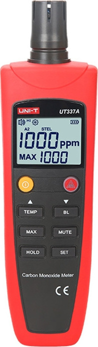 Měřič oxidu uhelnatého Uni-T UT337A
