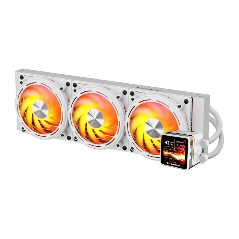 Darkflash Vodní chlazení procesoru DE360 (bílé)