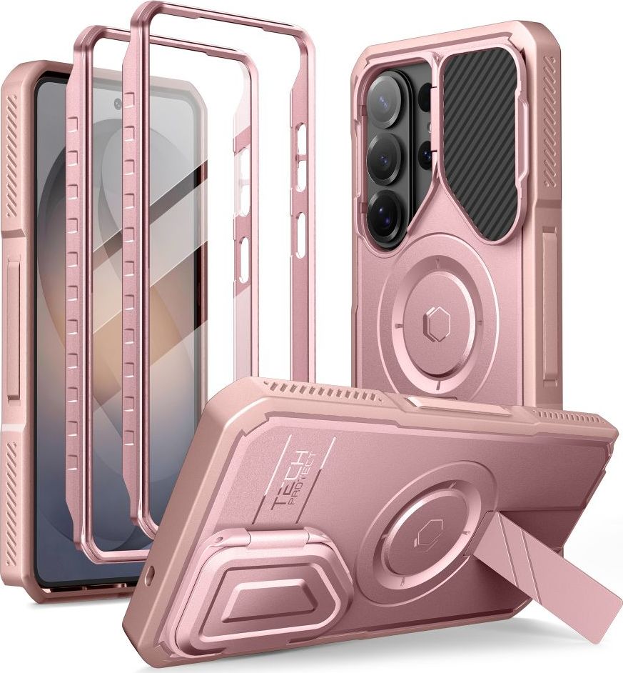 TECH-PROTECT KEVLAR MAGSAFE 2-SET GALAXY S26 ULTRA PINK
