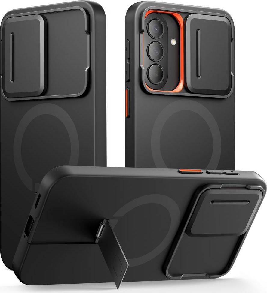 Kryt TECH-PROTECT KEVLAR AURA MAGSAFE S KRYTKOU FOTOAPARÁTU GALAXY A57 BLACK/ORANGE