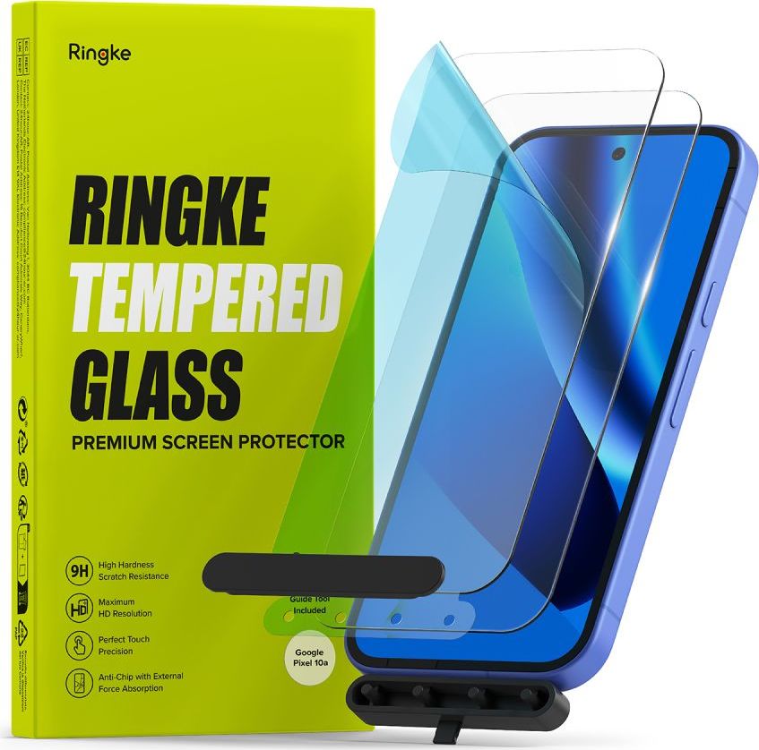 Tvrzené sklo RINGKE TEMPERED GLASS 2-PACK GOOGLE PIXEL 10A CLEAR