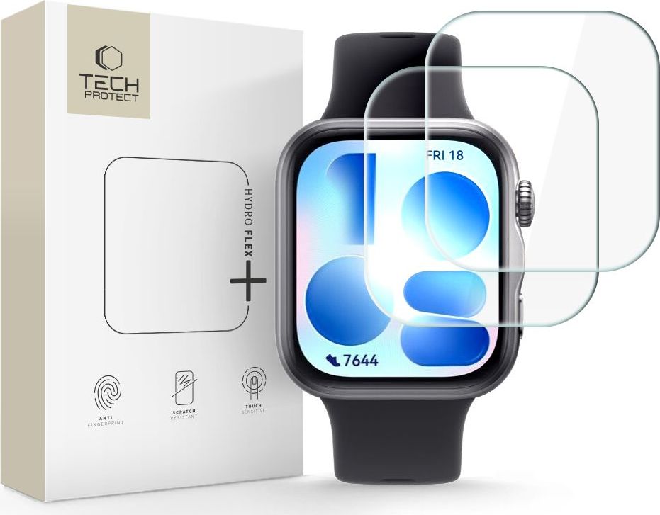 Hydrogelová fólie TECH-PROTECT HYDRO FLEX+ 2-PACK HUAWEI WATCH FIT 5 CLEAR