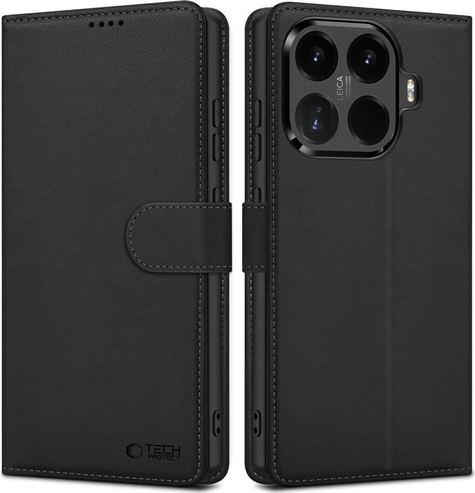 TECH-PROTECT Pouzdro wallet zavírací knížkové pro Xiaomi 17T černé