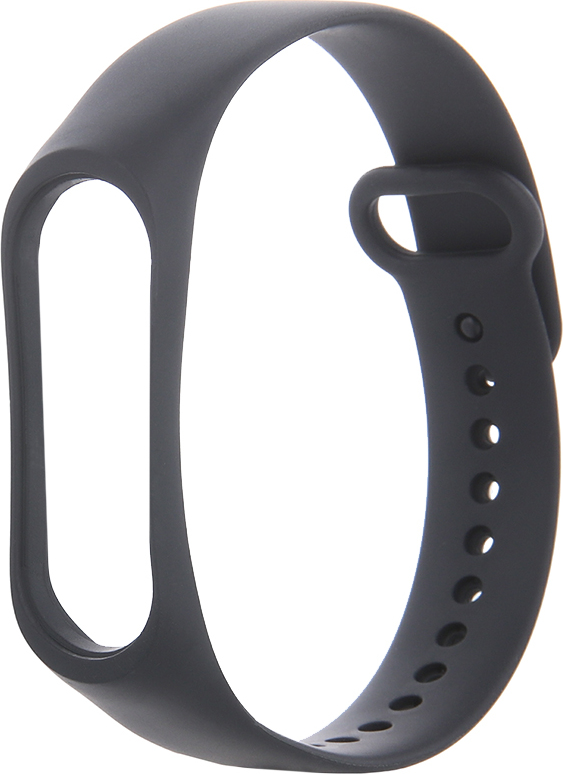 TFO Silikonový řemínek pro Xiaomi Mi Band 3 / 4 černý