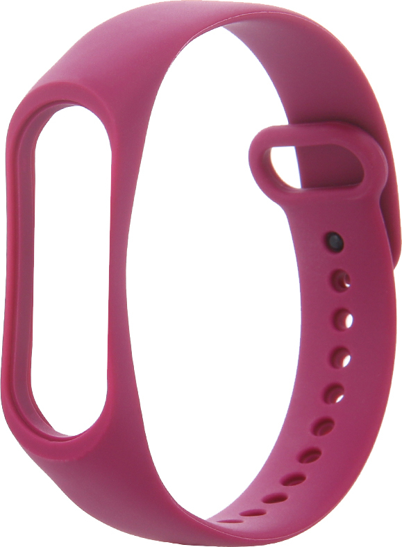TFO Silikonový řemínek pro Xiaomi Mi Band 5 / 6 malinový