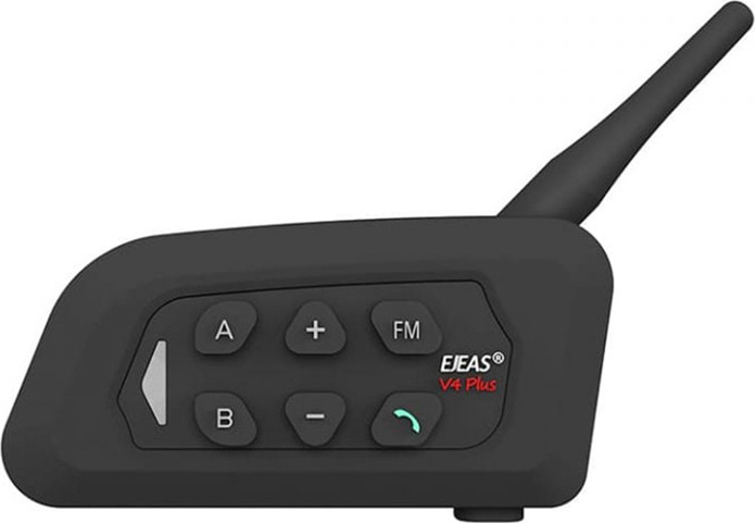Motocyklový interkom EJEAS V4 Plus pro až 4 účastníky
