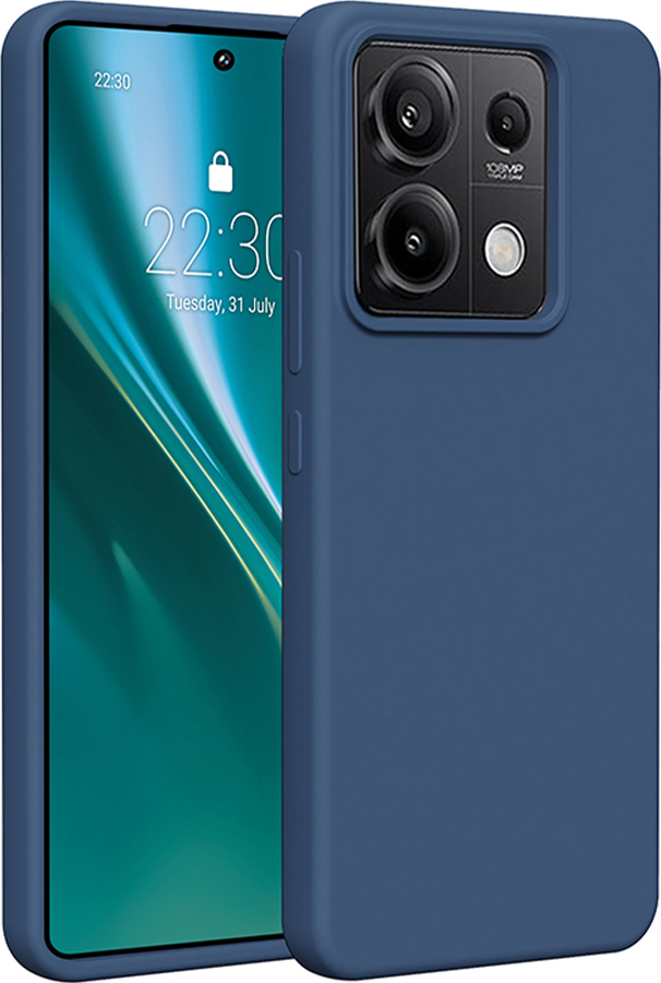 Etteri silikonové pouzdro pro Xiaomi Redmi 15C 5G tmavě modré