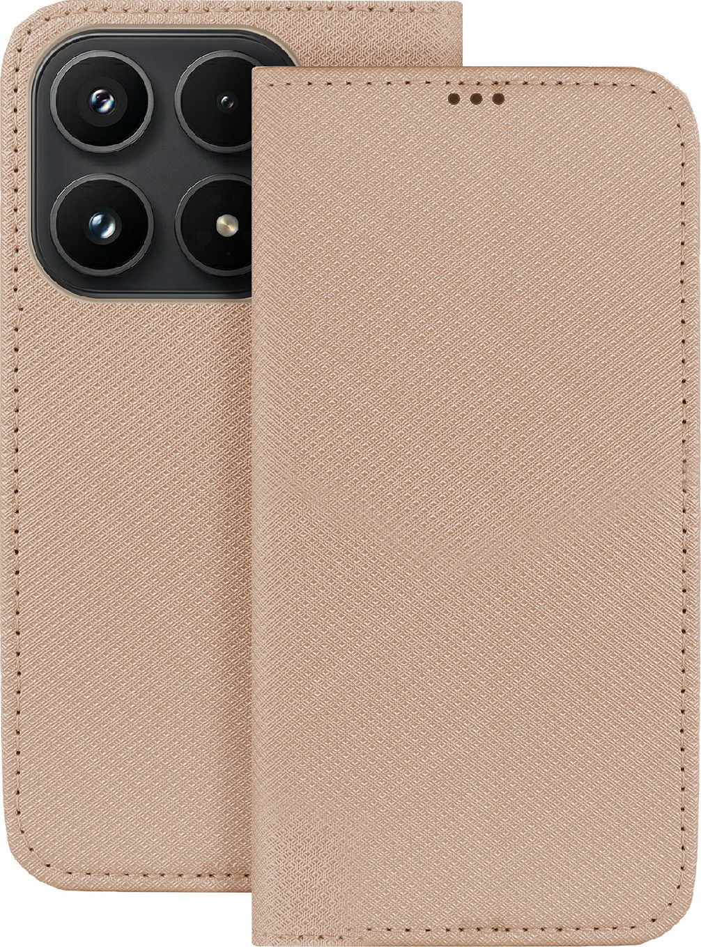 TFO Chytrý magnetický kryt pro Xiaomi 17 zlatý