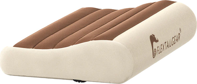 Nafukovací polštář Flextail Zero Pillow (hnědý)