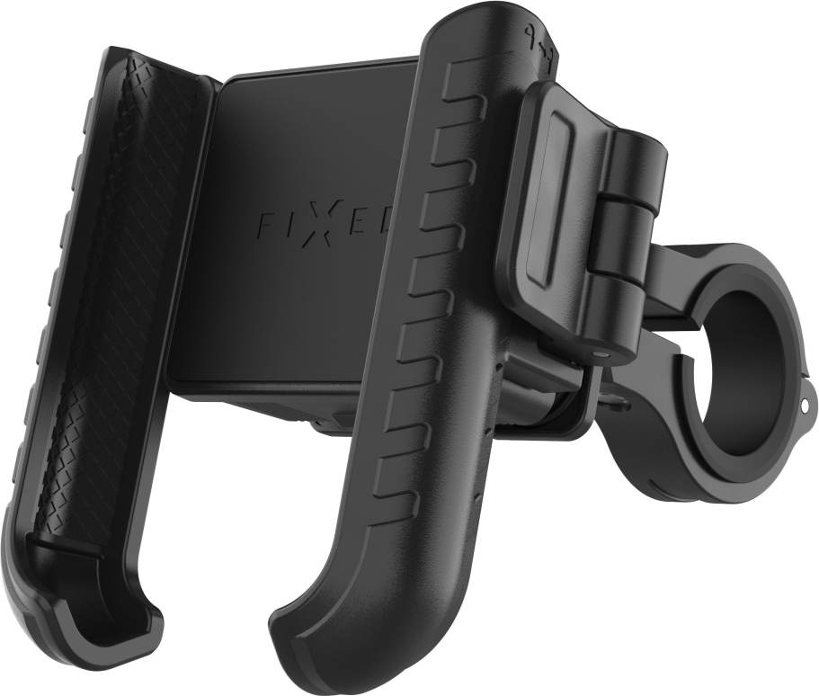 FIXED Bikee Anti-Shock univerzální držák telefonu na kolo a motorku s antivibračním modulem, černý