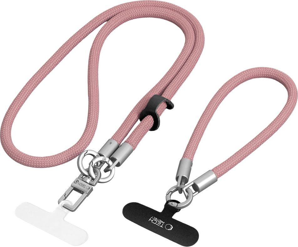 TECH-PROTECT C10S ROPE CROSSBODY & WRIST DUSTY ROSE/TITANIUM