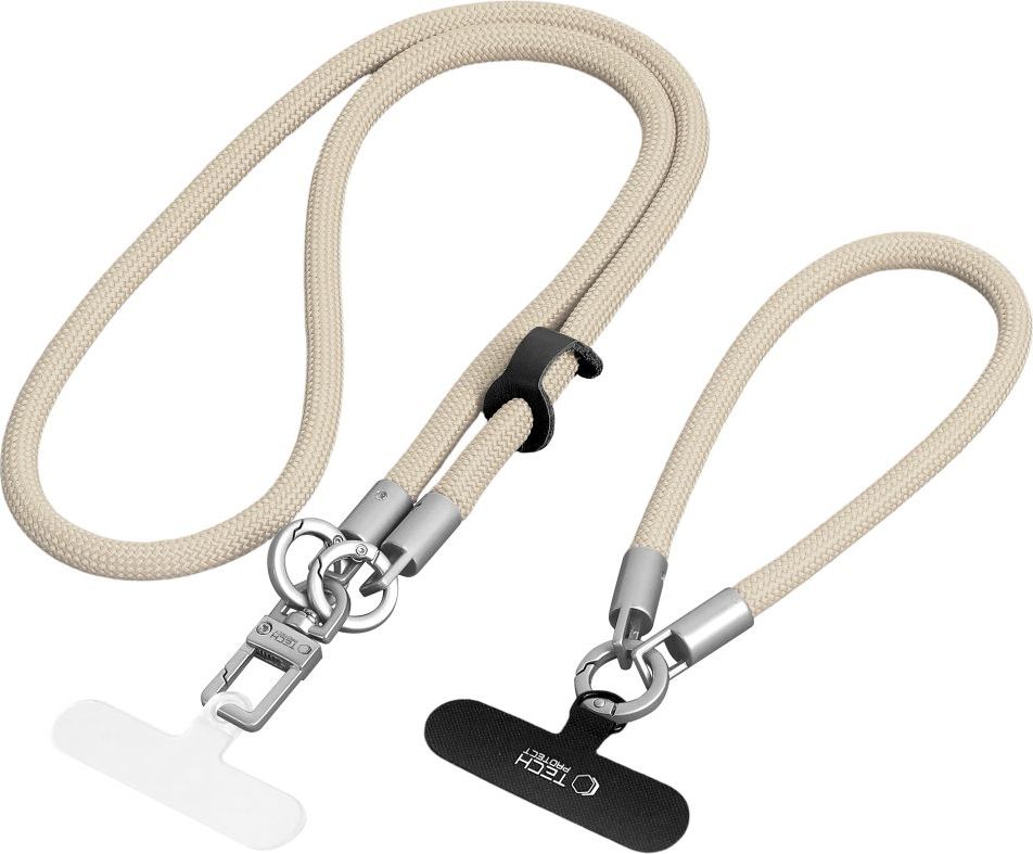 TECH-PROTECT C10S ROPE CROSSBODY & WRIST DESERT BEIGE/TITANIUM