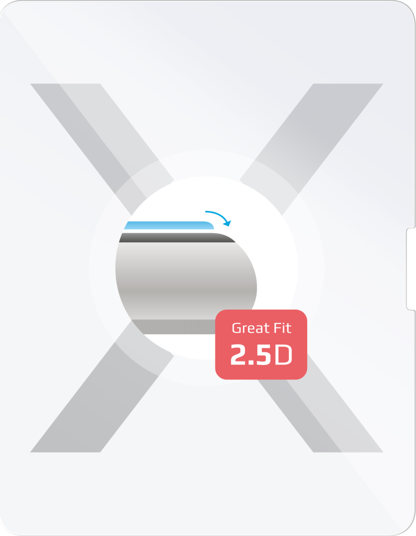 Ochranné tvrzené sklo FIXED pro Apple iPad Pro 13" (2024)/M5 (2025), čiré