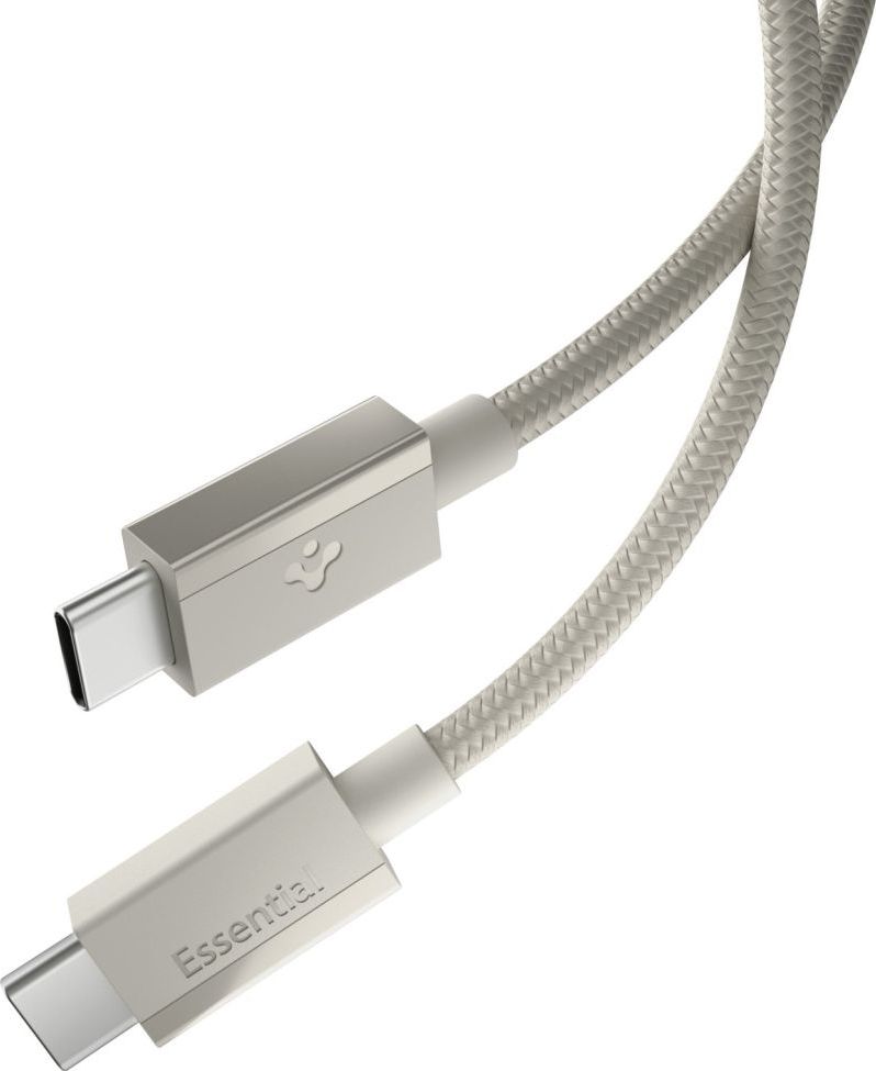 SPIGEN EB6015CC ESSENTIAL TYPE-C CABLE 60W 150CM NATURAL TITANIUM