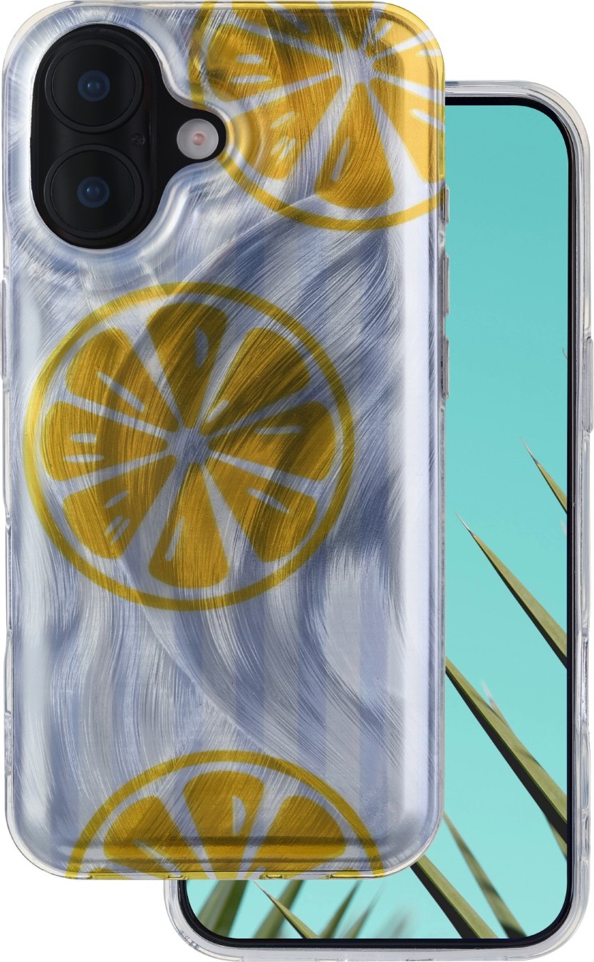 TFO Ultra trendy letní kryt pro iPhone 17 6,3" citron
