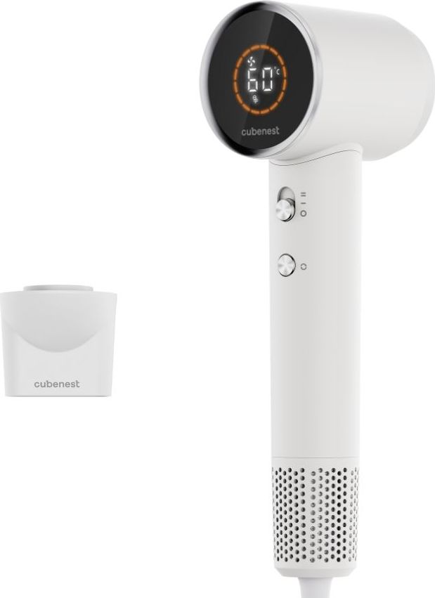Cubenest SwiftDry High-Speed Hair Dryer White