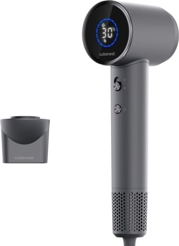 Cubenest SwiftDry High-Speed Hair Dryer Grey – vysokorychlostní ionizační fén