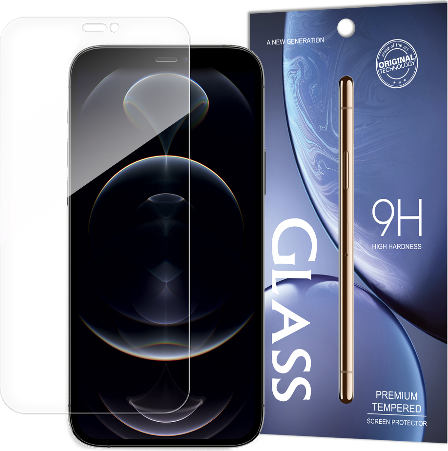 Hurtel Tvrzené sklo 9H pro iPhone 17e / 16e / 14 / 13 Pro / iPhone 13