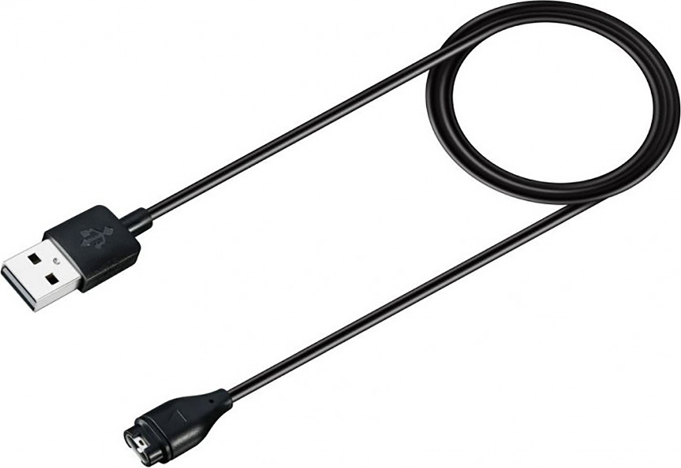 Hurtel Magnetická nabíječka pro chytré hodinky Garmin s USB-A – černá