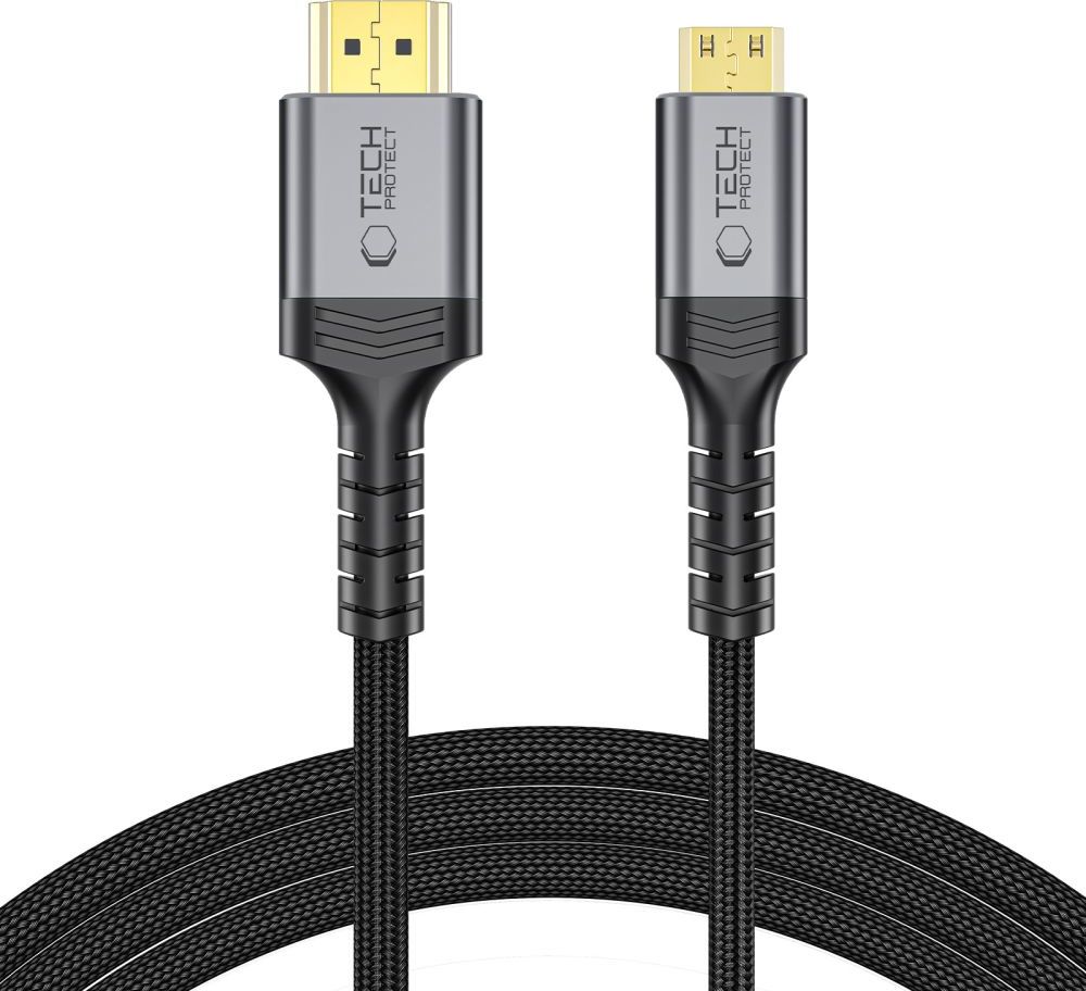 TECH-PROTECT ULTRABOOST CABLE MINI HDMI TO HDMI 2.1 8K 60HZ 200CM BLACK