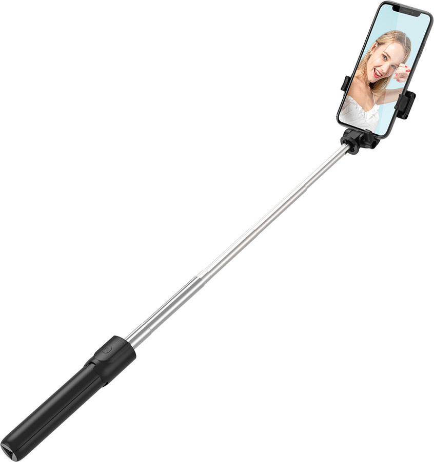 Wozinsky Selfie tyč WRY1S teleskopický stativ 0,7 m na telefon - černá