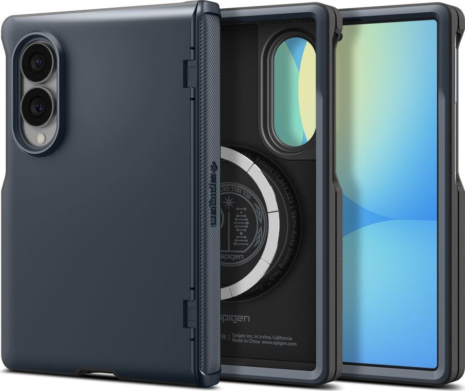 SPIGEN SLIM ARMOR PRO MAGSAFE GALAXY Z FOLD 8 METAL SLATE