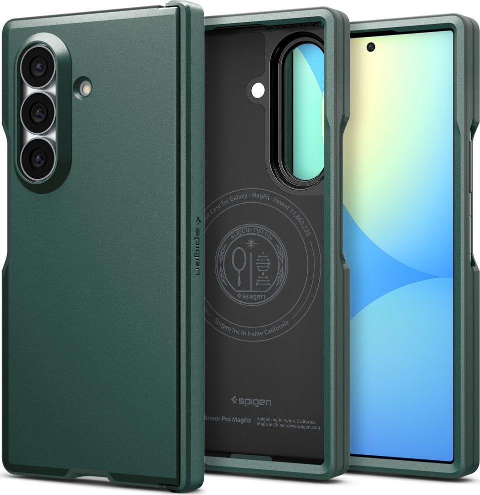 SPIGEN TOUGH ARMOR PRO MAGSAFE GALAXY Z FOLD 8 ULTRA ABYSS GREEN
