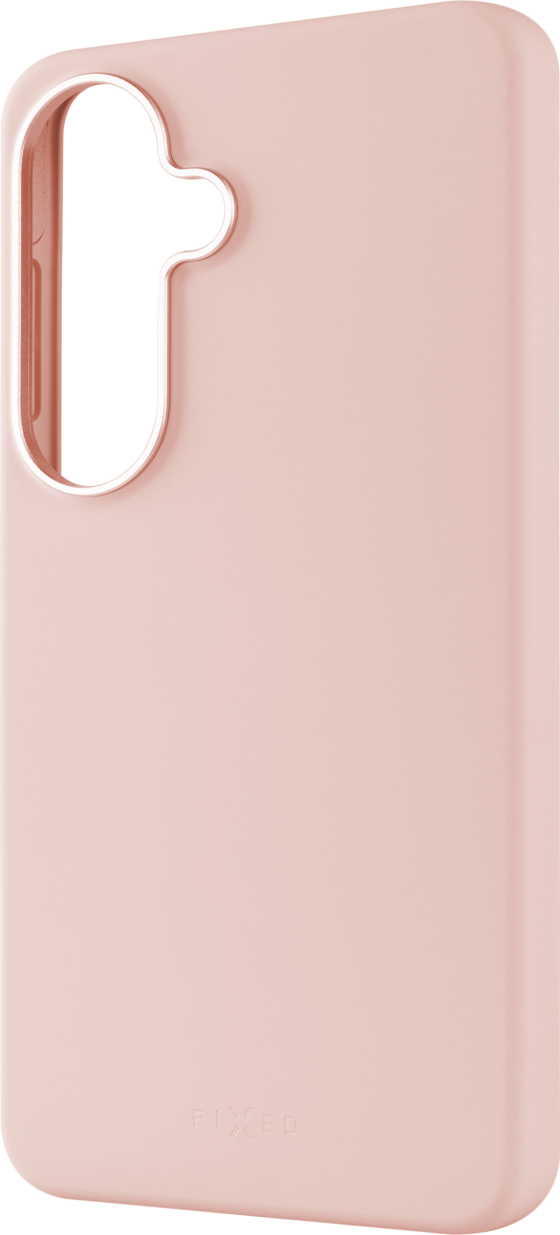 Zadní kryt FIXED MagFlow s podporou MagSafe pro Samsung Galaxy S26, růžový