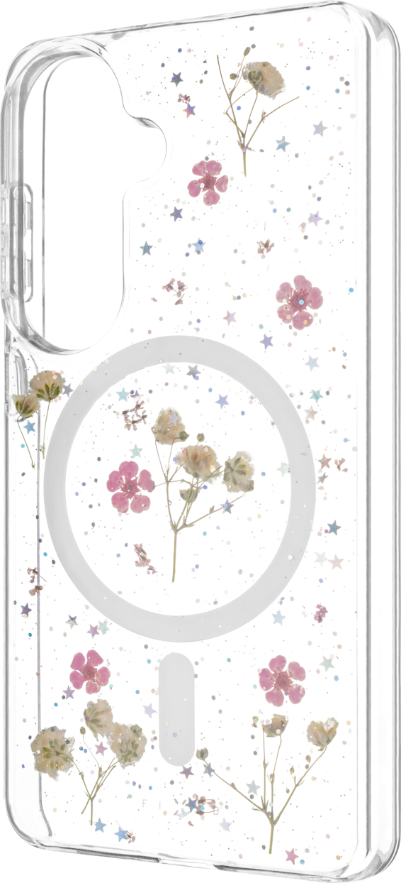FIXED MagBloom Back Cover with MagSafe Support for Samsung Galaxy S26, Blush Plum