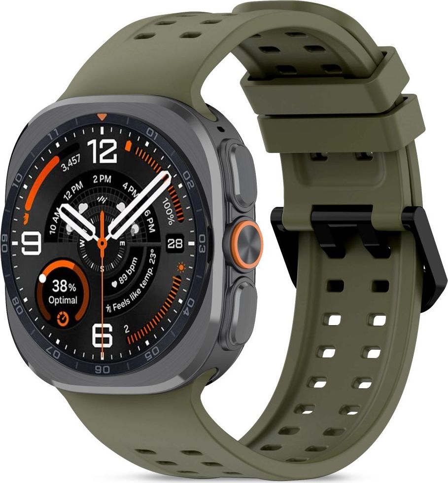 TECH-PROTECT SILICONE AIR SAMSUNG GALAXY WATCH ULTRA 1 / 2 2024-2026 (47 MM) OLIVE GREEN