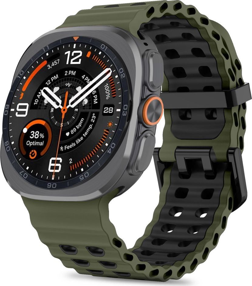 TECH-PROTECT ICONBAND PRO SAMSUNG GALAXY WATCH ULTRA 1 / 2 2024-2026 (47 MM) MILITARY GREEN/BLACK