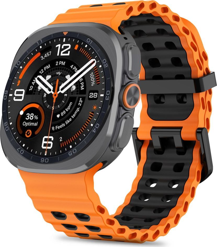 TECH-PROTECT ICONBAND PRO SAMSUNG GALAXY WATCH ULTRA 1 / 2 2024-2026 (47 MM) ORANGE/BLACK