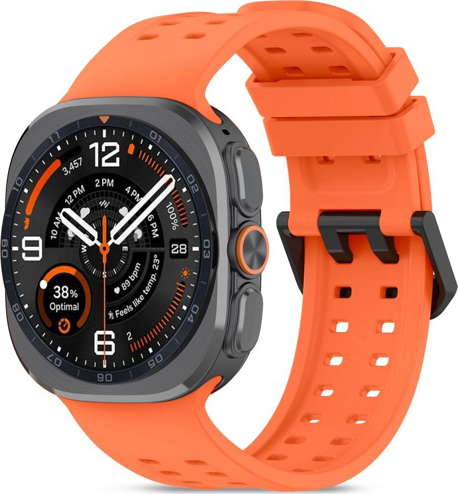 TECH-PROTECT SILICONE AIR SAMSUNG GALAXY WATCH ULTRA 1 / 2 2024-2026 (47 MM) TANGARINE ORANGE