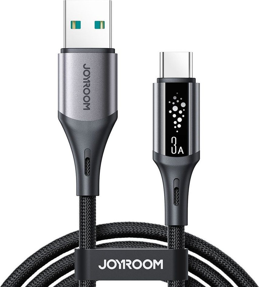 Kabel Joyroom S-A60 StarTalk 3A USB-A - USB-C 1,2 m - černý
