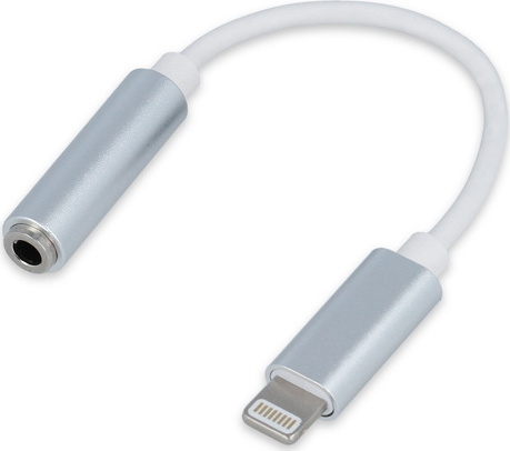 Adaptér Setty Lightning - audio jack 3,5mm bílý