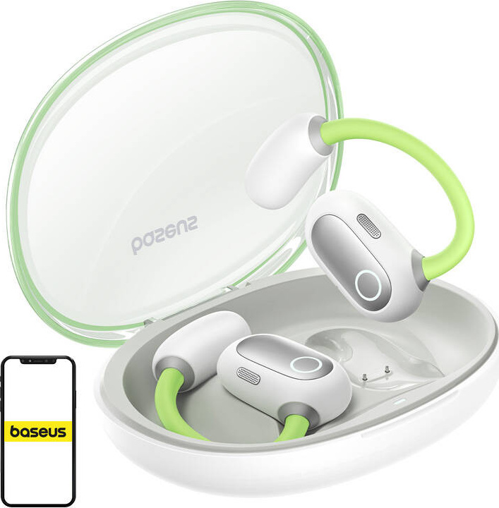 Earphones TWS Baseus Eli Sport 1, (green)