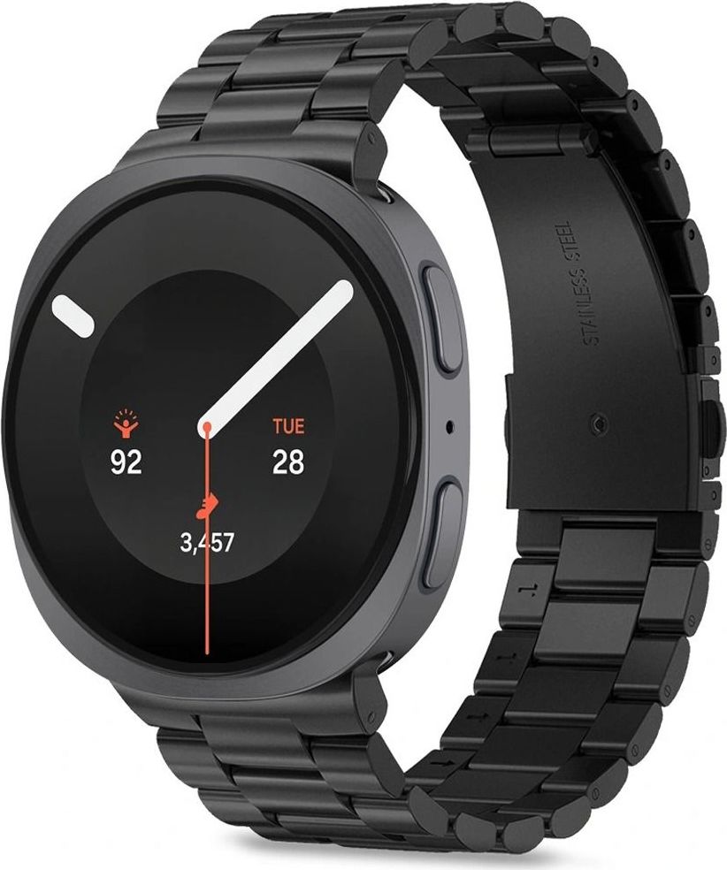 TECH-PROTECT STAINLESS SAMSUNG GALAXY WATCH 8 / 9 / CLASSIC (40 / 44 / 46 MM) BLACK